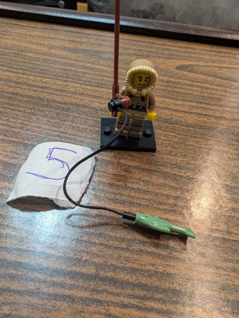 Lego Ice Fisherman Minifigure Series 5